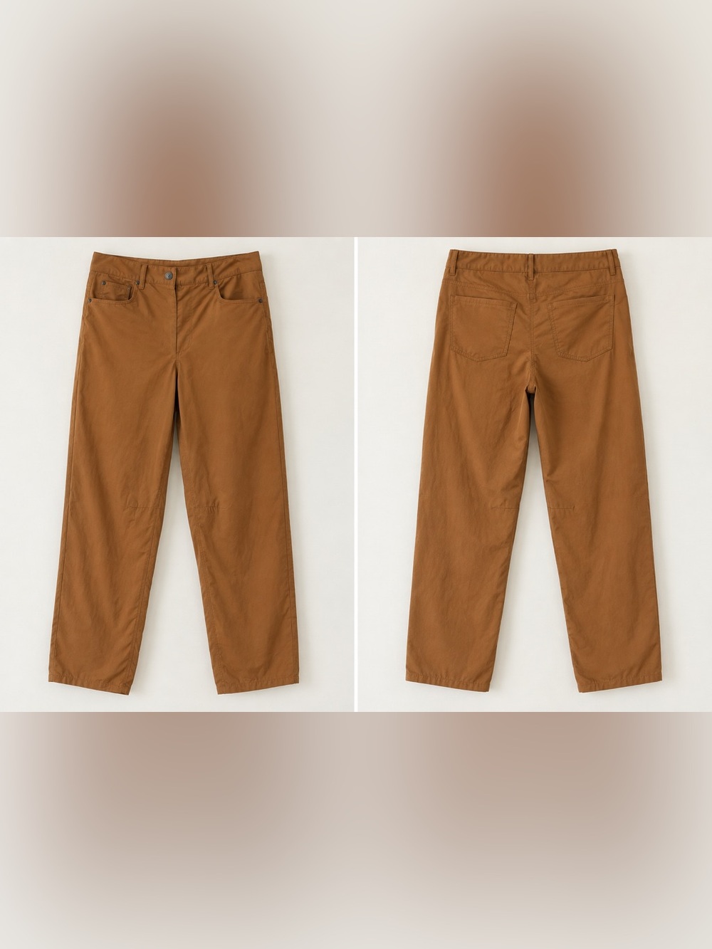 Theory Chinos in Camel Brown
